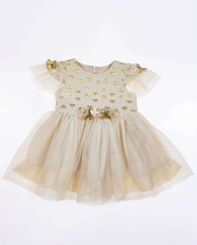 BABY ROSE 4253 Платье  (цвет: Кремовый)